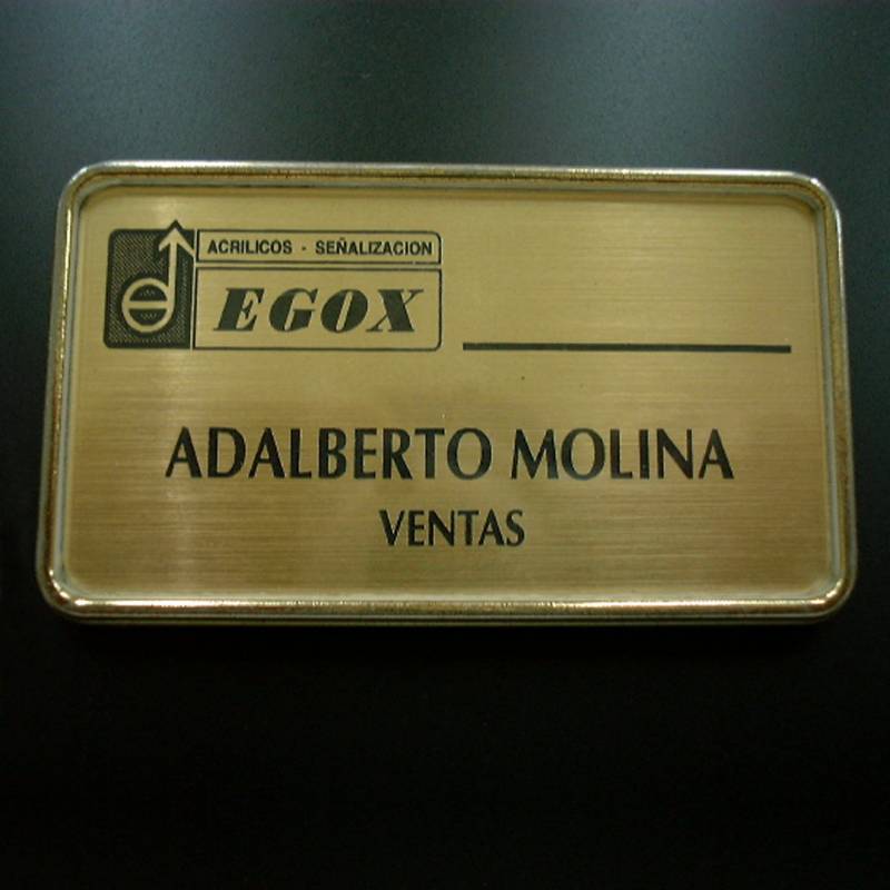 Identificador para personal