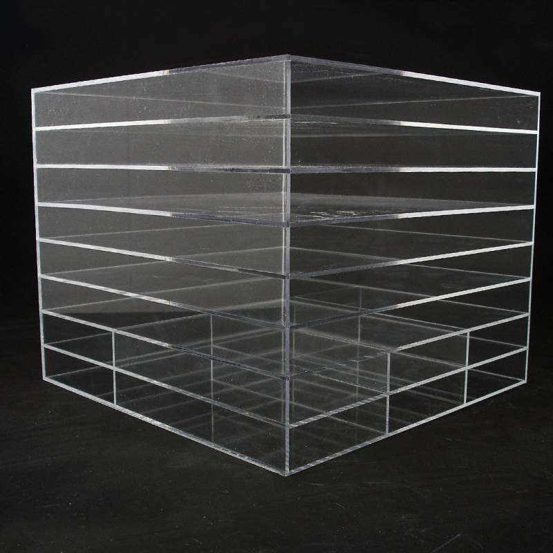 Caja de Acrílico con Compartimentos