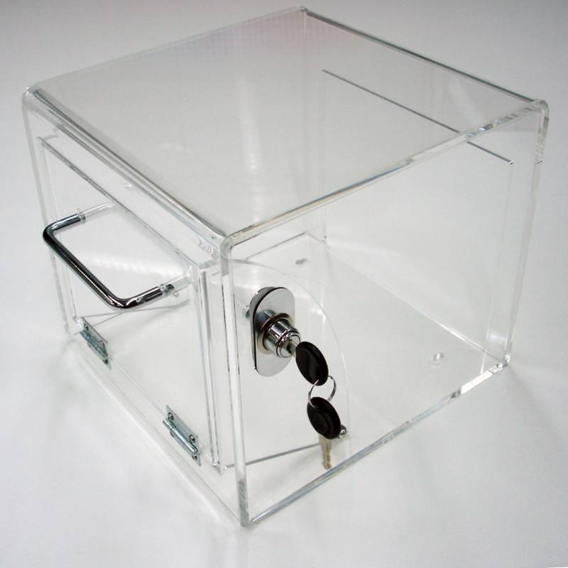 Caja de Acrílico con llave