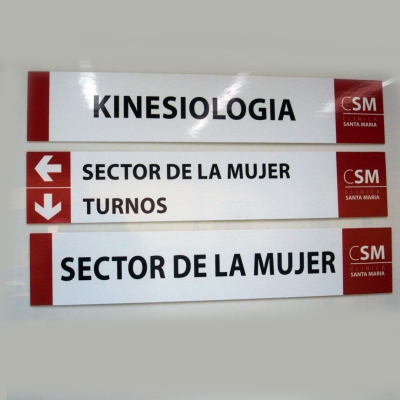 Carteles indicadores