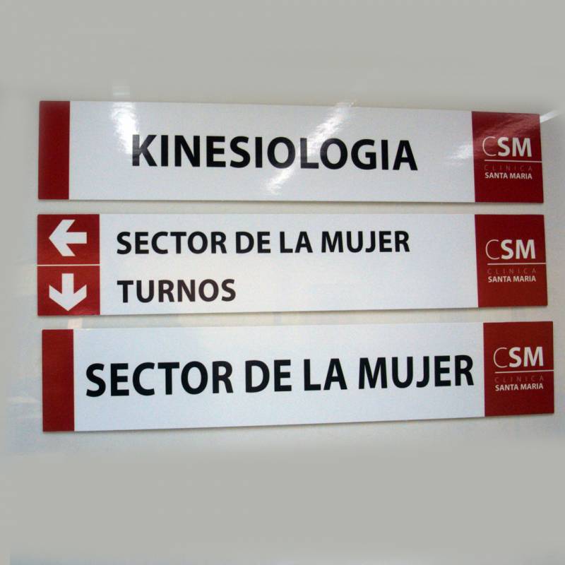 Carteles indicadores
