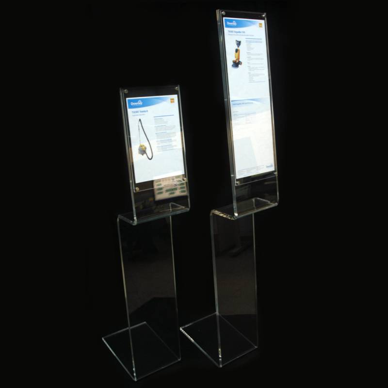 Display de Pie en Acrilico