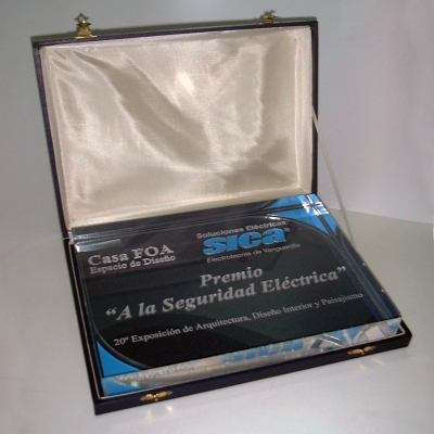 Placa para reconocimiento