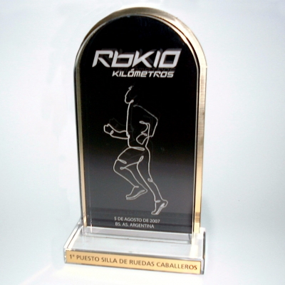 Trofeo en acrílico