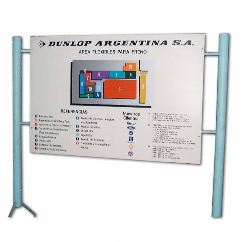 Cartelera de señalización