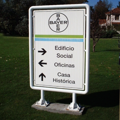 Cartelera de señalización 