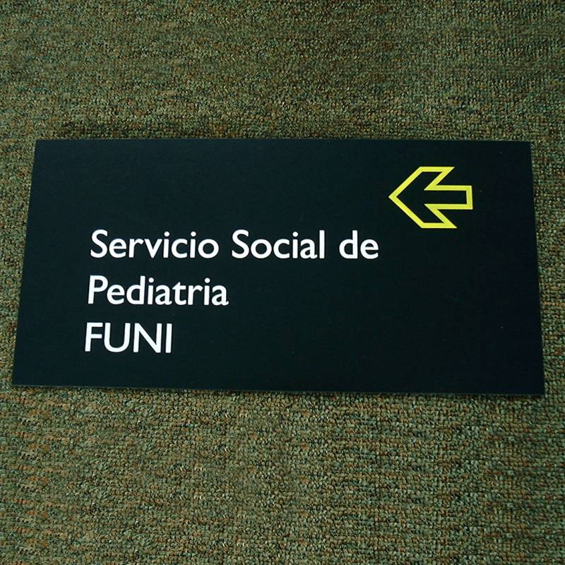 Cartel indicador
