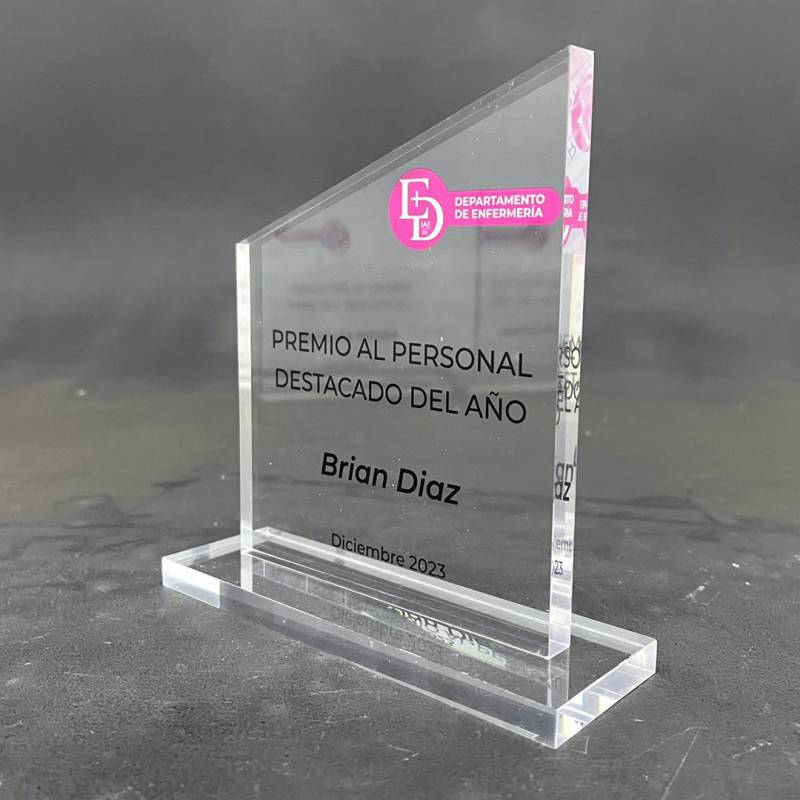 Reconocimientos en Acrílico Impreso