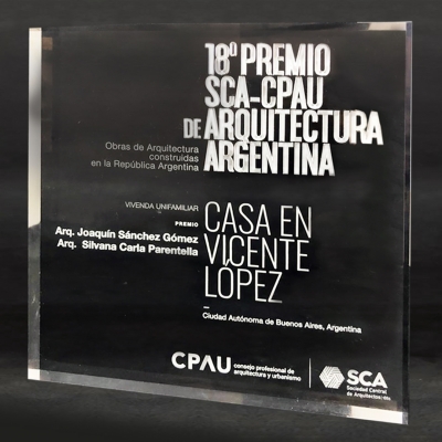 Trofeos placas de acrílico