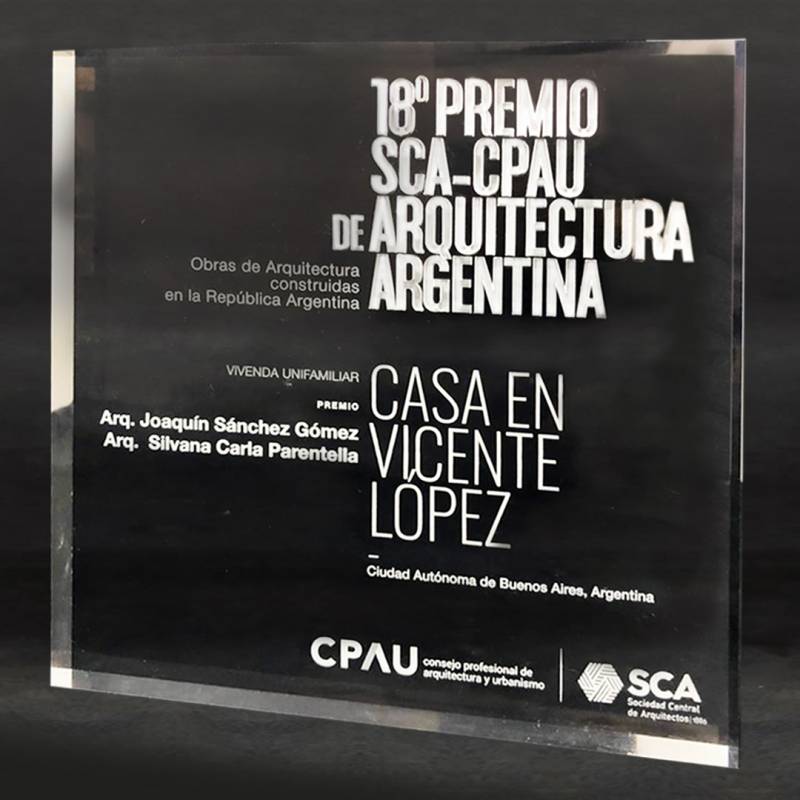 Trofeos placas de acrílico