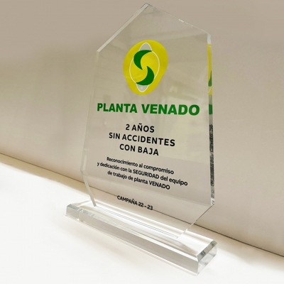Reconocimiento en Acrílico